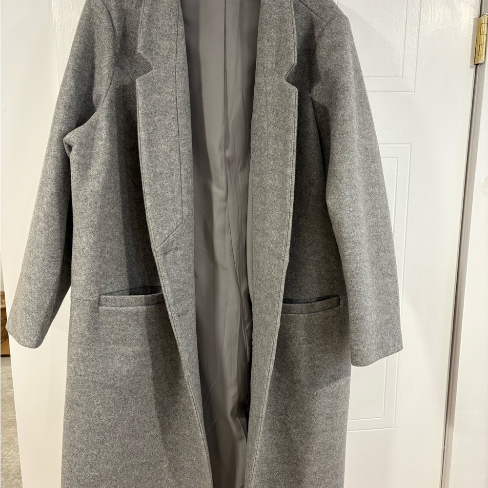 Overside Soft-brushed Women's Coat - sold out online - Picture 4 of 10